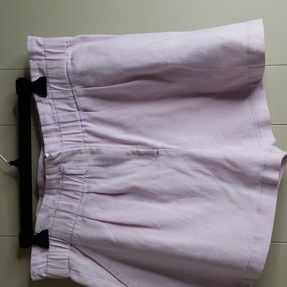 Skies of Blue Paperbag Denim Shorts Large - Picture 5 of 8